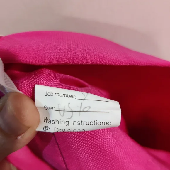 Chic Backless Pink Halter Dress - Picture 6 of 6